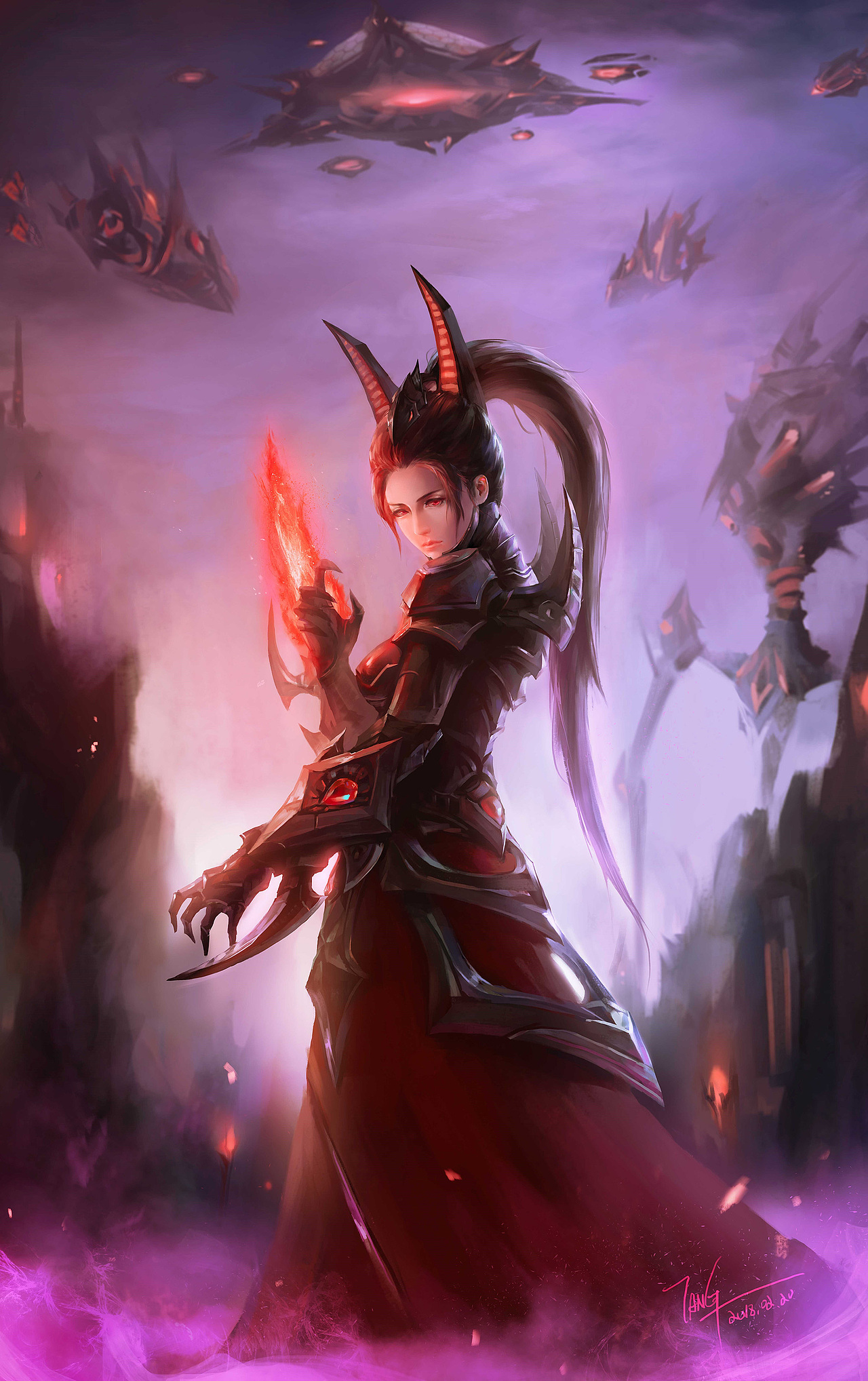 风暴英雄星际争霸同人-娘化阿拉纳克