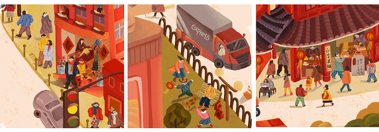 新年特辑（图ZMTA2NzUwOTIw） - 商业插画 - 站酷设计师张王哲原创素材 - 站酷ZCOOL