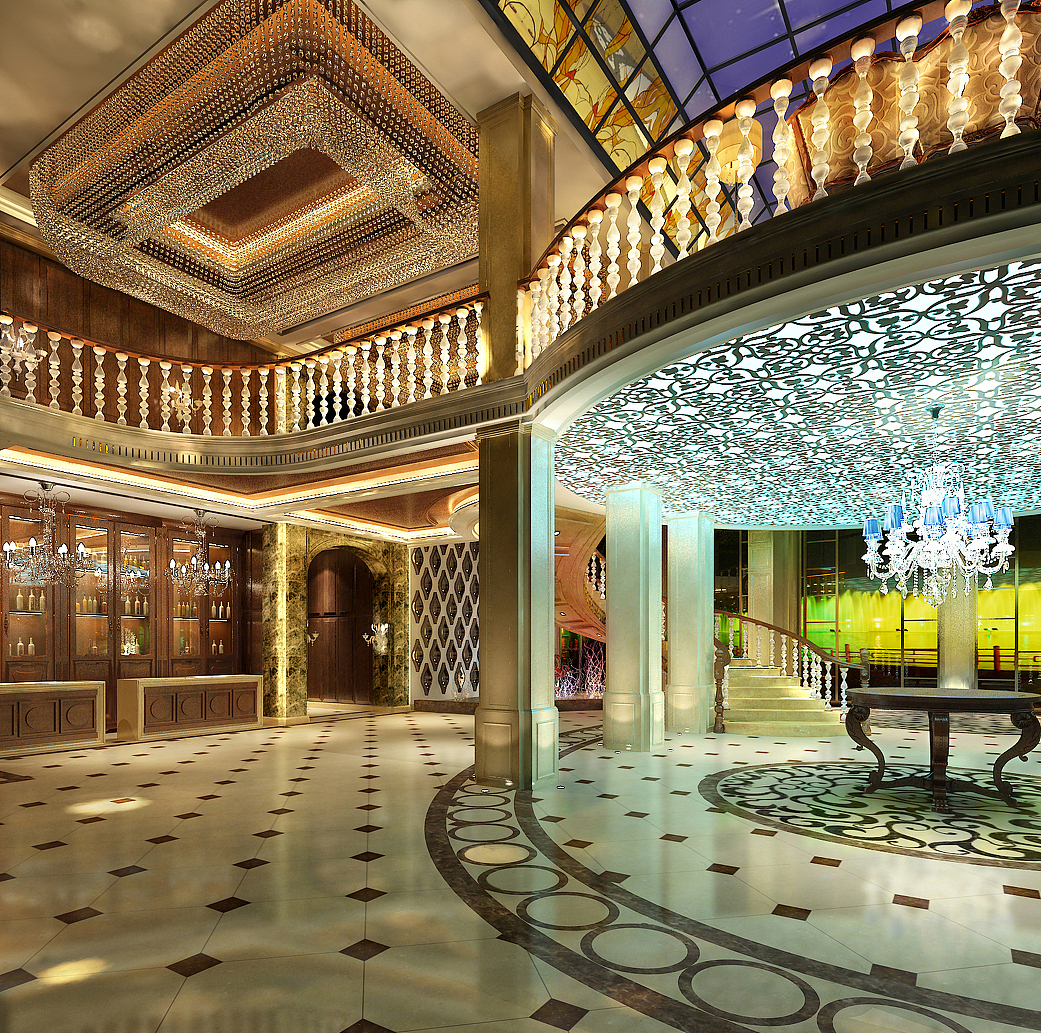 绵竹江山别院主题KTV设计（图ZMTIzMDM0NjA4） - 家装设计 - 站酷设计师德艺铭鼎装饰原创素材 - 站酷ZCOOL