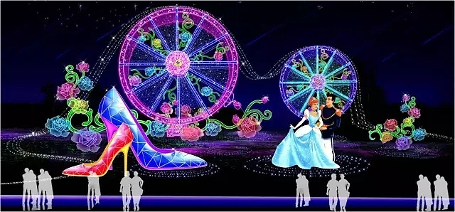 上传一组彩灯效果图