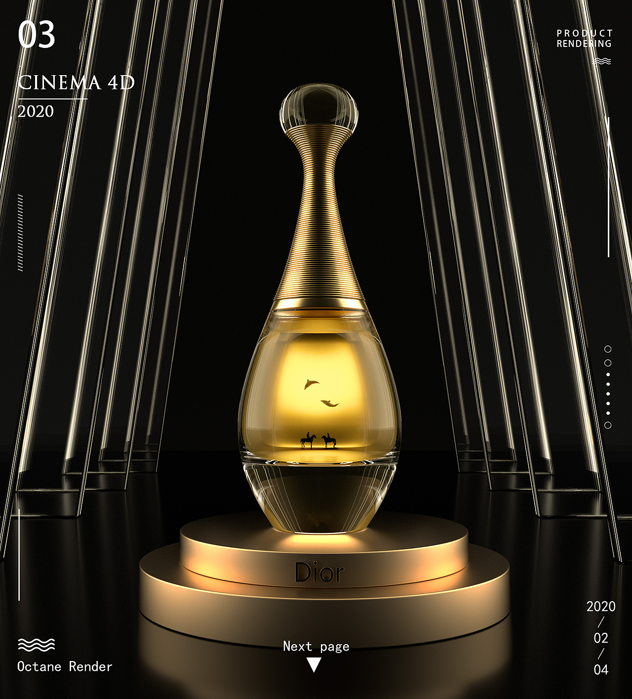 护肤类产品渲染练习（图ZMTk0Nzk2MjA0） - 生活用品 - 站酷设计师陈辰呈原创素材 - 站酷ZCOOL