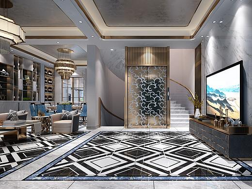 港式輕奢（個(gè)人主頁(yè)-ZMzc1ODg3NzY=） - 家裝設(shè)計(jì) - 站酷設(shè)計(jì)師貓會(huì)說話原創(chuàng)素材 - 站酷ZCOOL