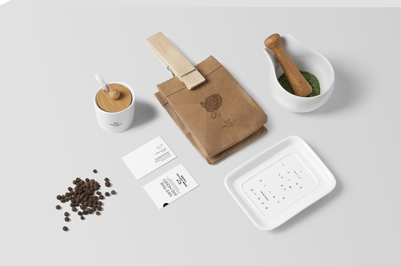 性冷淡风《半畝咖啡》LOGO一枚（图ZNTE4NDQzNDg=） - Logo - 站酷设计师可啦思议原创素材 - 站酷ZCOOL