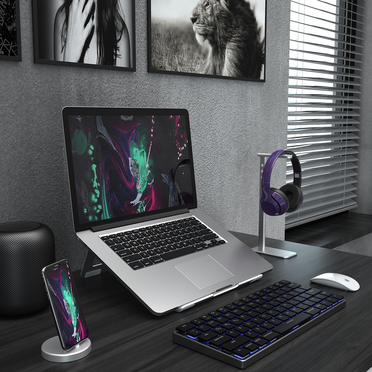 产品场景图(渲染)