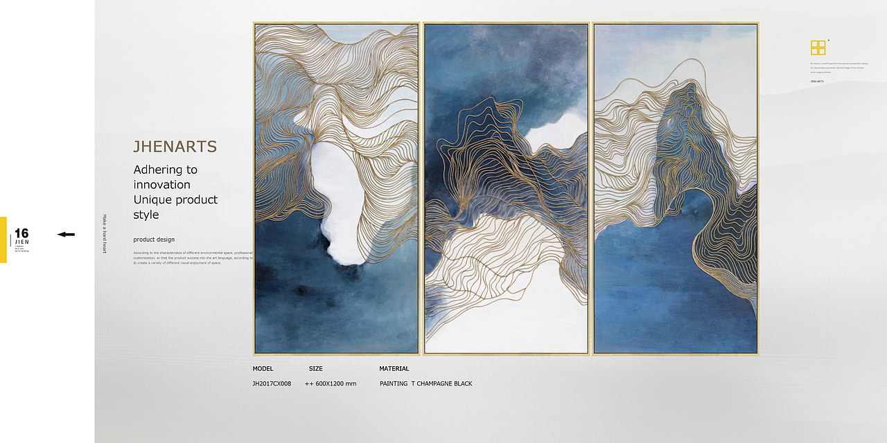 #新中式##装饰画##软装搭配##墙面挂画##酒店会所#（图ZOTI4MDgzNzY=） - 绘画 - 站酷设计师集恒工艺实物画原创素材 - 站酷ZCOOL