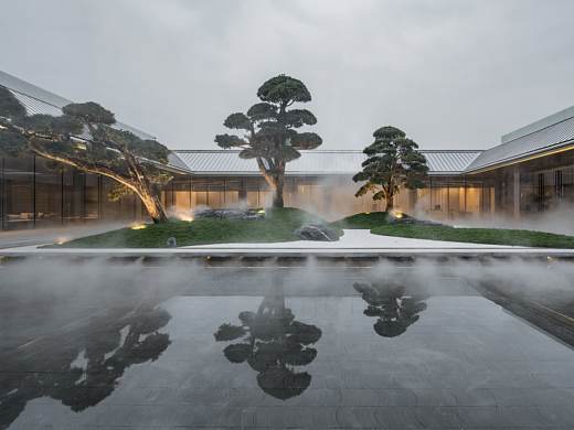 重庆万科翡翠公园售楼处