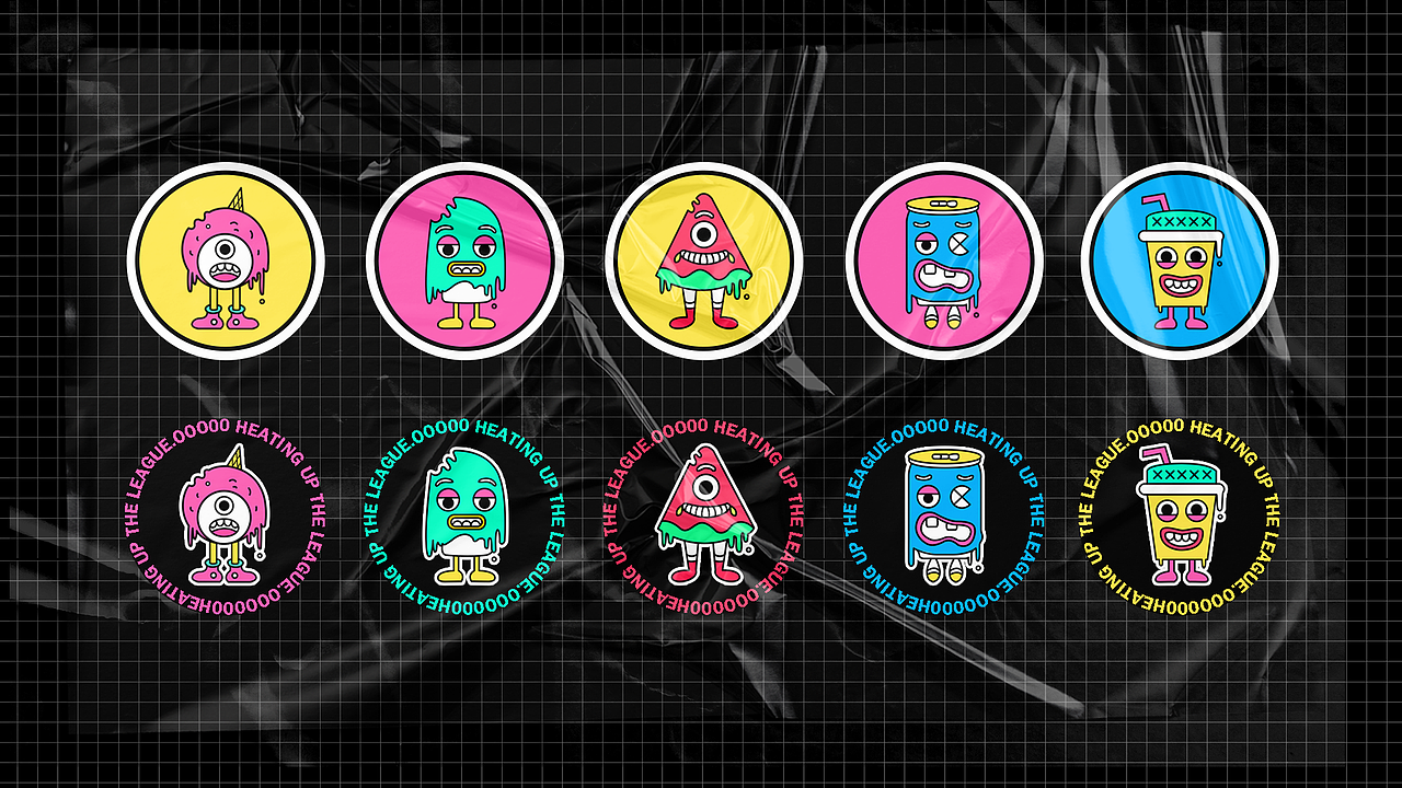 热化了-IP形象设计（图ZMjIxMTg2MTEy） - 其他UI - 站酷设计师鹤凡原创素材 - 站酷ZCOOL