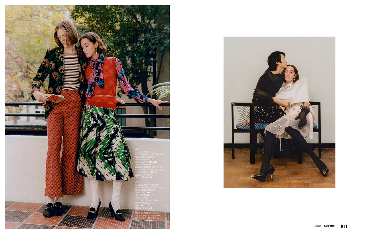 嘉人Marie Claire China 二月刊（图ZMjM5OTEyMTUy） - 时尚/艺术摄影 - 站酷设计师模特经纪阿南原创素材 - 站酷ZCOOL
