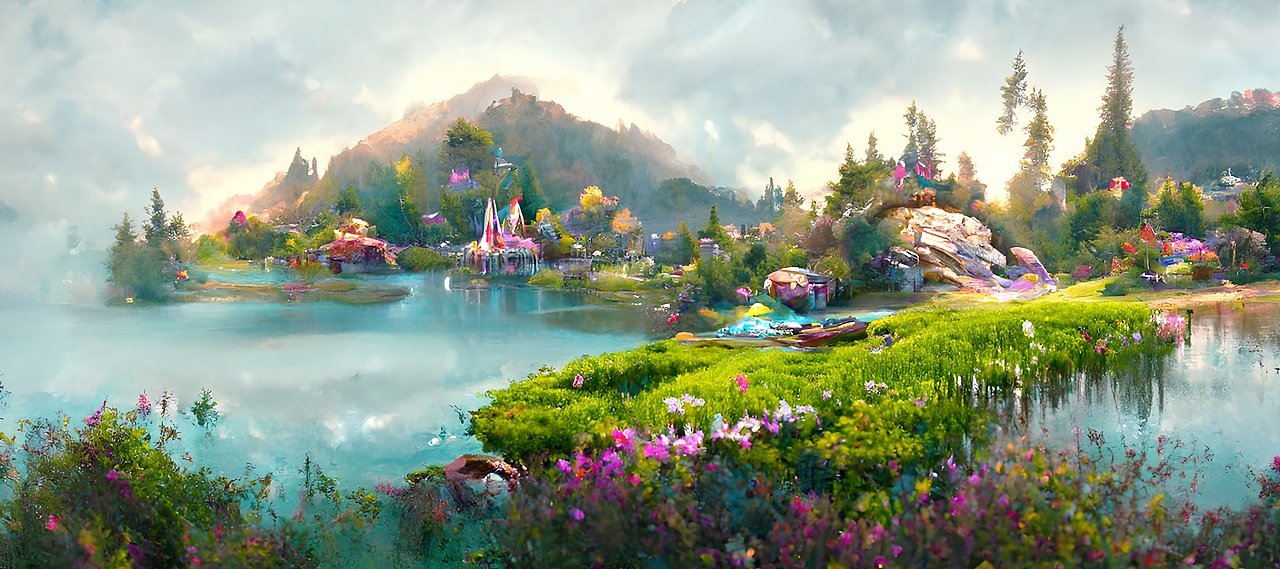 人间仙境也莫过如此了吧-ayu醒梦如画-心境-17/365（图ZMjkzMjYxNTky） - 创作习作 - 站酷设计师AYUS原创素材 - 站酷ZCOOL