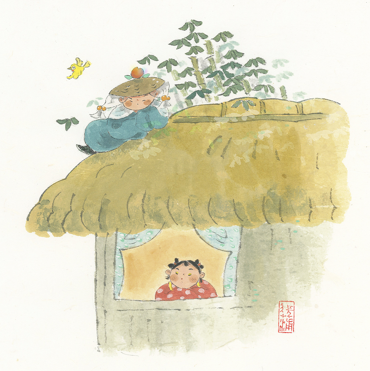 水墨小画（图ZMjk1MjUxNDY4） - 绘画 - 站酷设计师张蒲原创素材 - 站酷ZCOOL