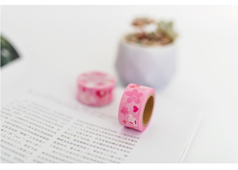 樱花兔 纸胶带（图ZMTM3MjkxNjE2） - 商业插画 - 站酷设计师divaleolab原创素材 - 站酷ZCOOL