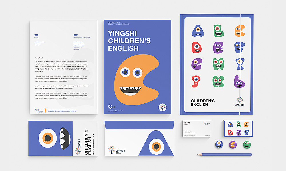 少儿英语教育提案（图ZMTY1NTc0Mzky） - 品牌 - 站酷设计师Abeler原创素材 - 站酷ZCOOL