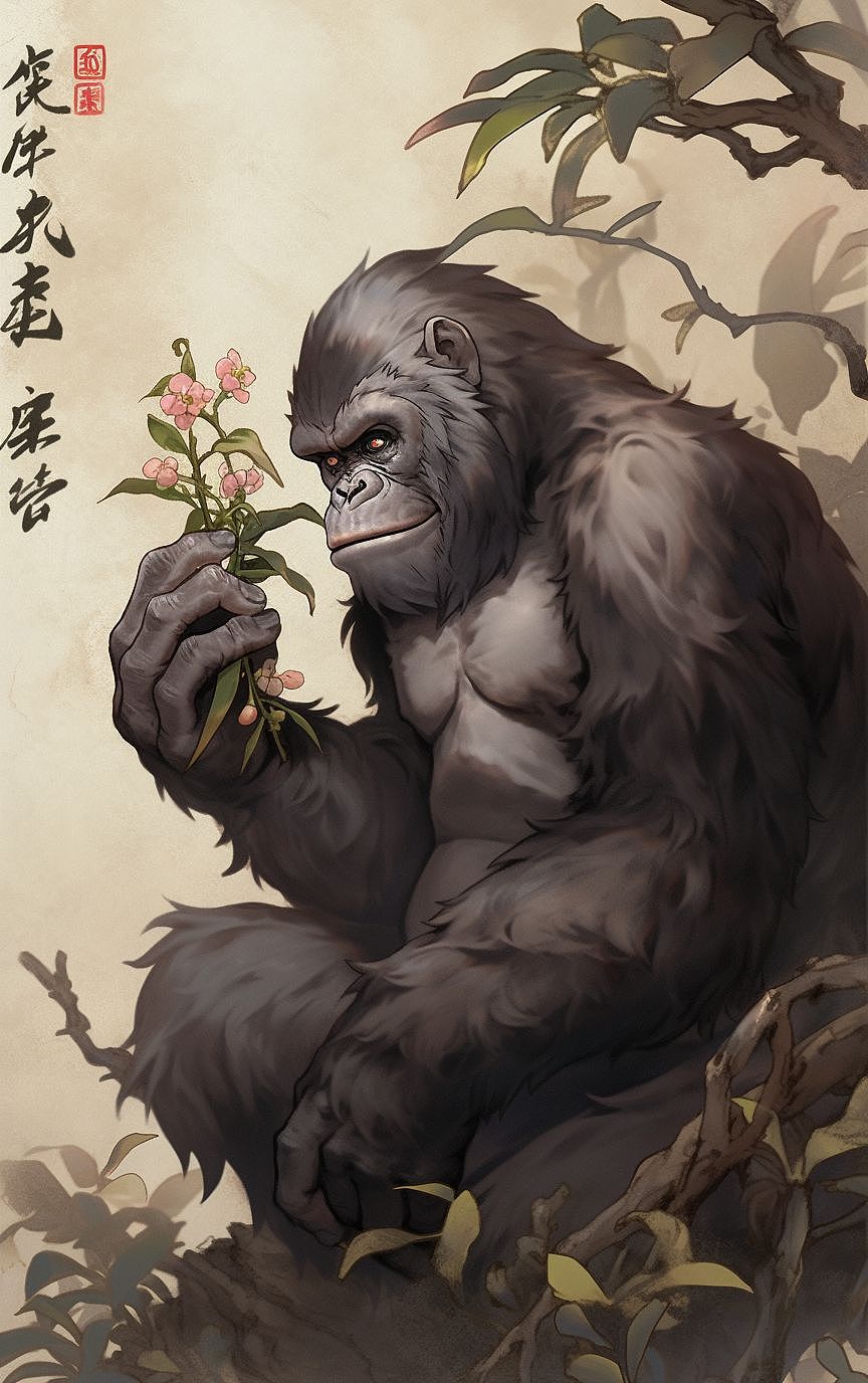 动物工笔画制作