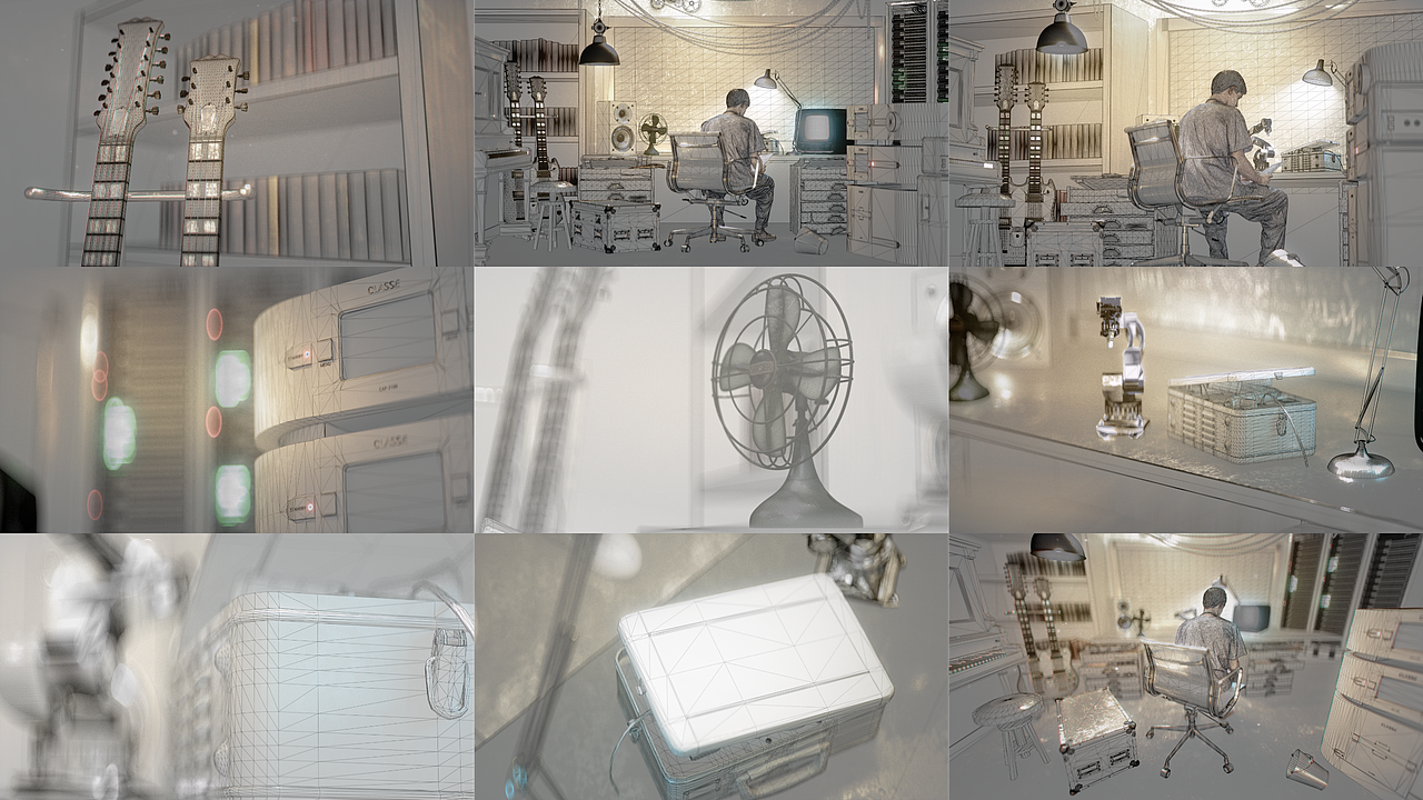 原创作品《The Basement》