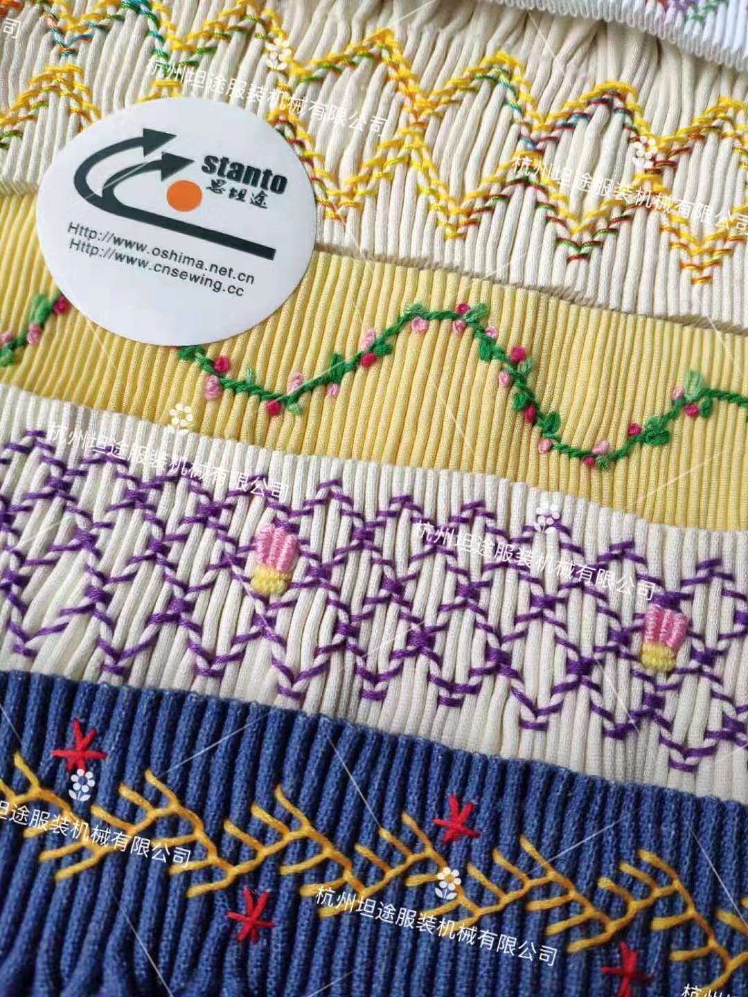 服装特种绣花工艺机器与手工相结合,精致高档