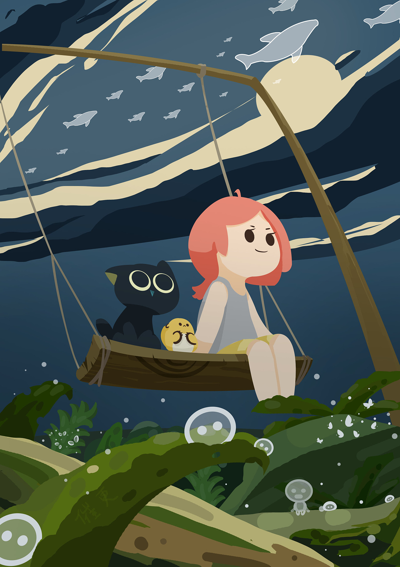 边想边画-罗小黑|插画|创作习作|帅比肥 - 原创作品 - 站酷 (zcool)