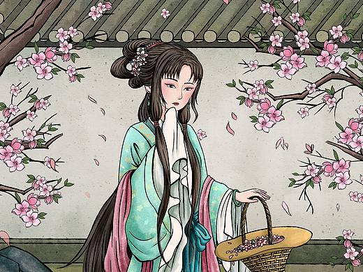 红楼梦—《黛玉葬花》