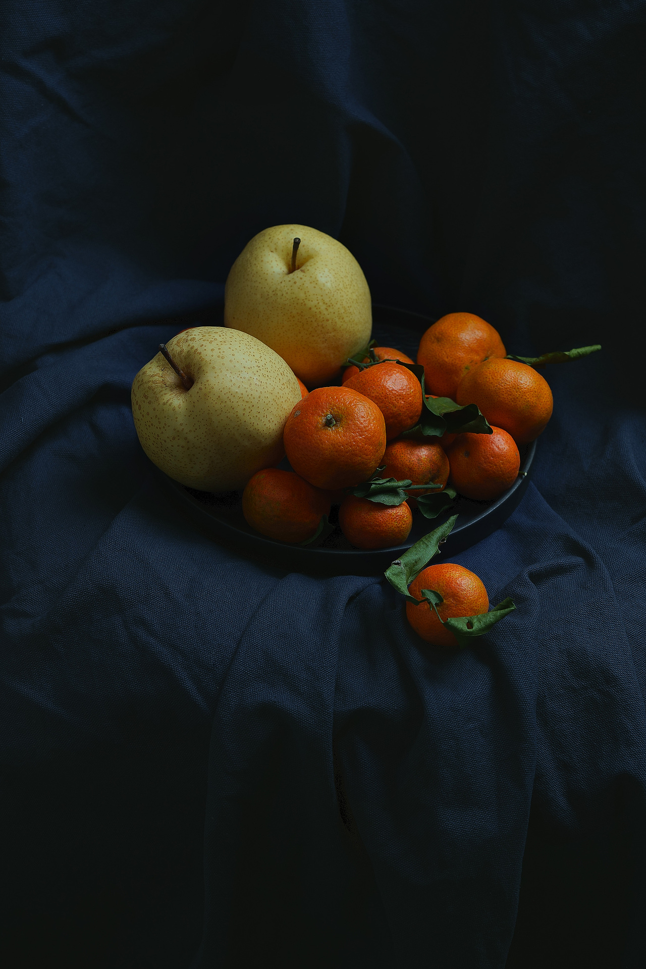 大雪香香的桔子