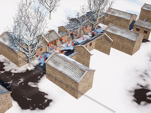 雪后北京胡同（个人主页-ZNTc2OTY3MDQ=） - 建筑/空间 - 站酷设计师落ye无声原创素材 - 站酷ZCOOL