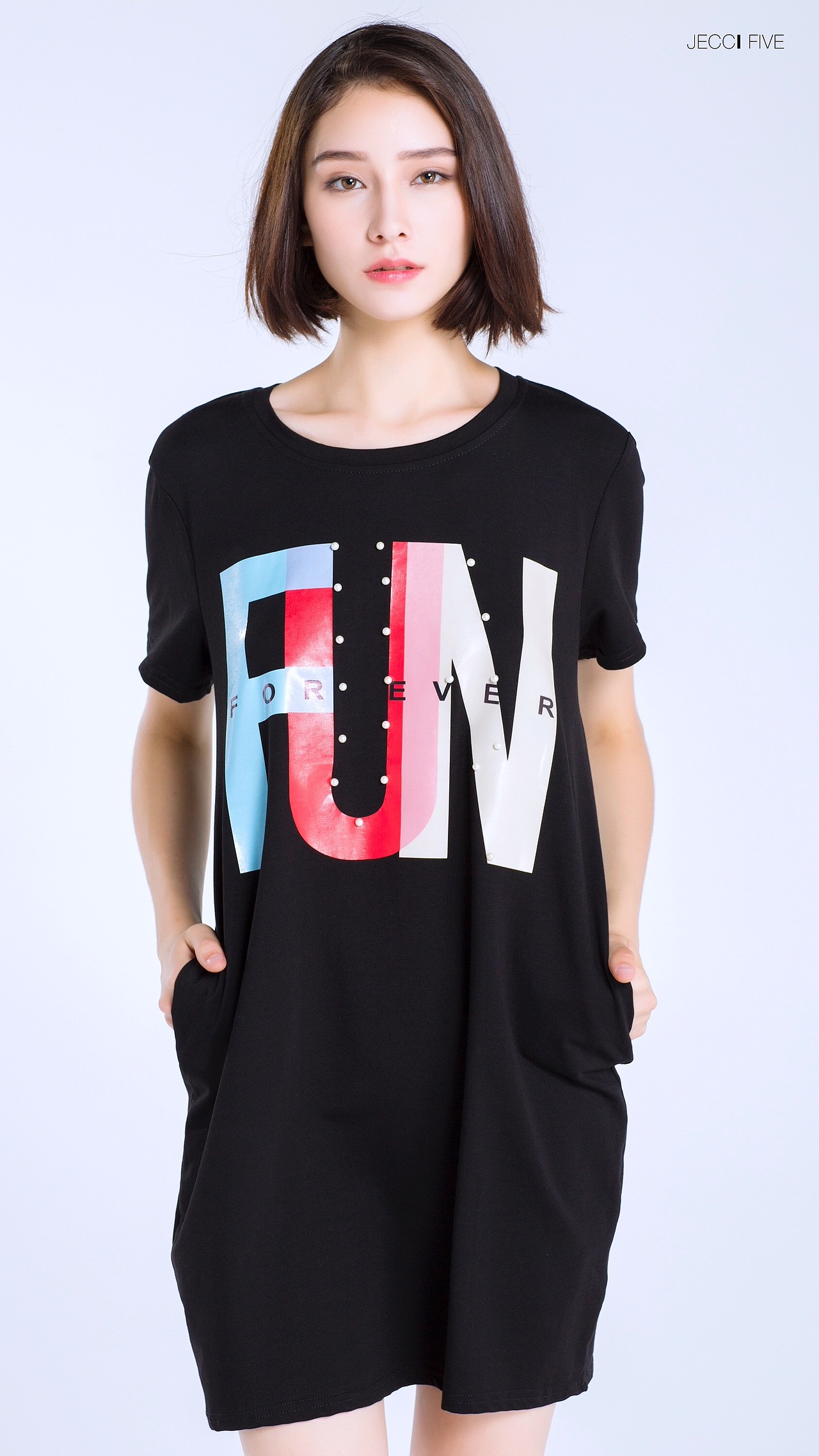 我和模特都不着调