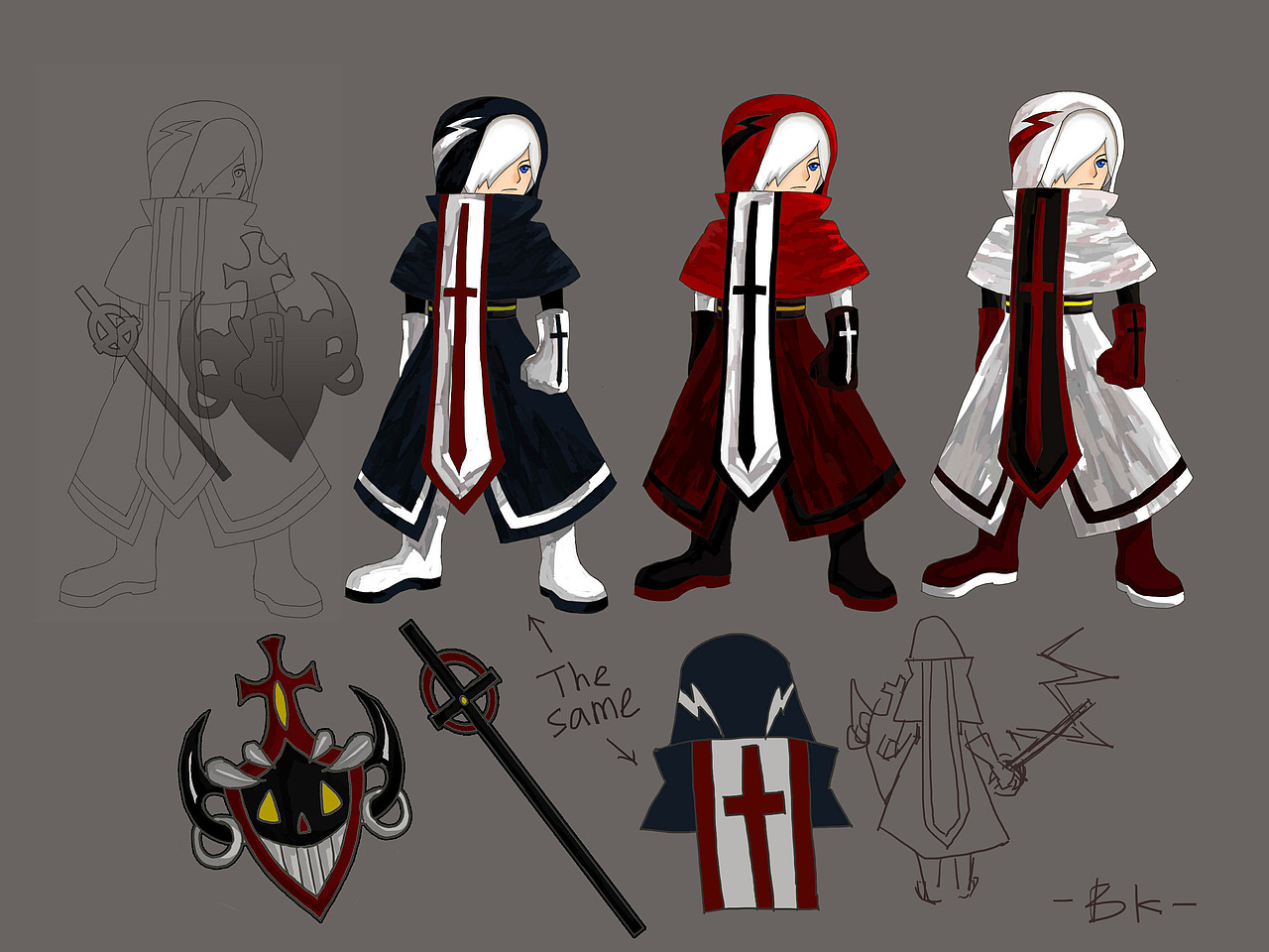 2013-2017龙之谷服装设计存档