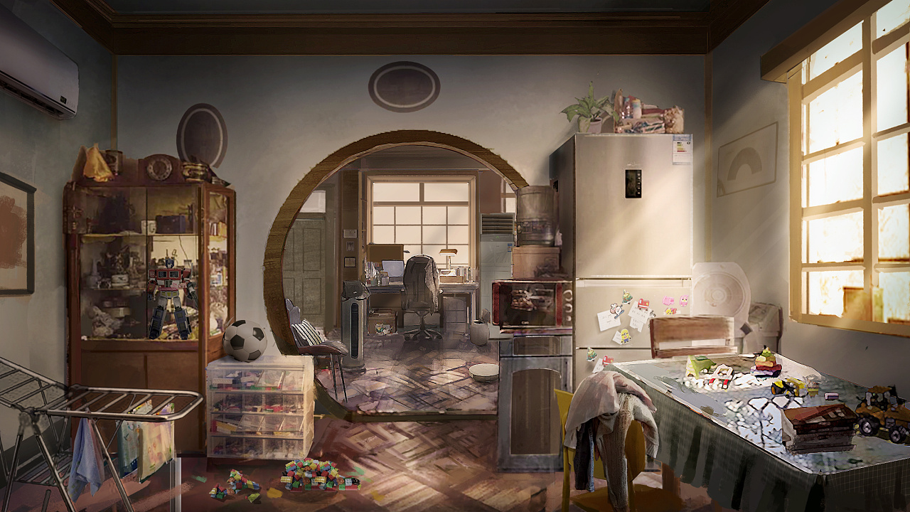 【影视】气氛概念 气氛图 现代主人公家