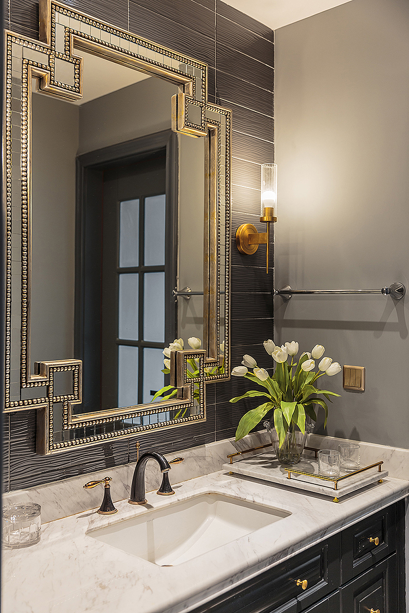 之境内建筑 | 四川内江180平深色装修的家你敢拥有不?