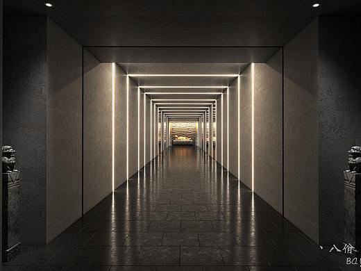 展览馆过道（个人主页-ZNDQxNTAwOTY=） - 家装设计 - 站酷设计师丶八佾原创素材 - 站酷ZCOOL