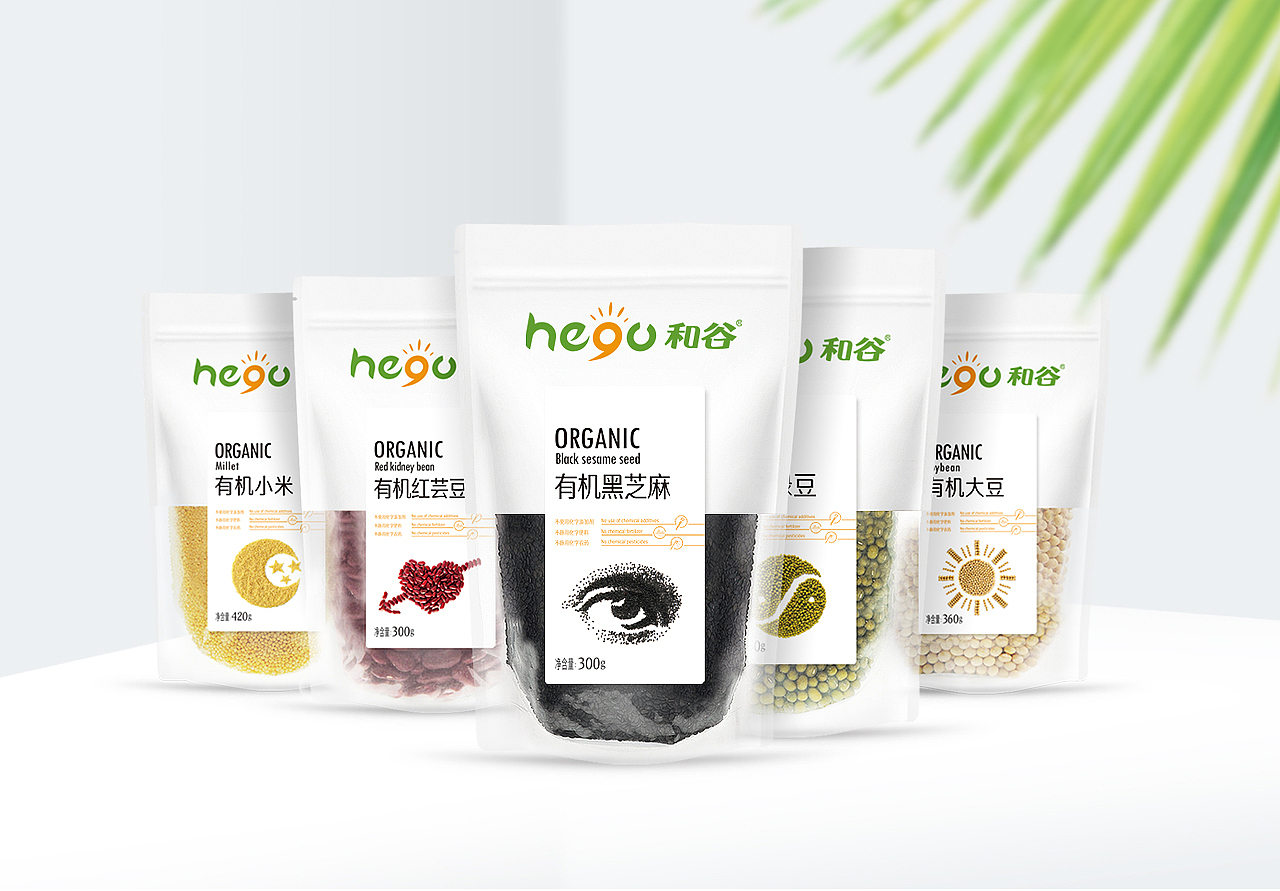 和谷 有机杂粮包装设计