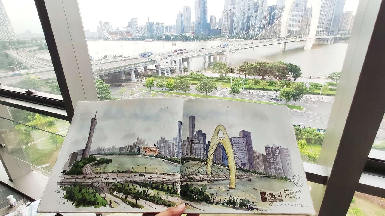 绘本11 那些边走边画的时刻(图ZMTY2Mzc1NjQ0) - 绘画 - 站酷设计师画画的陈一丘原创素材 - 站酷ZCOOL