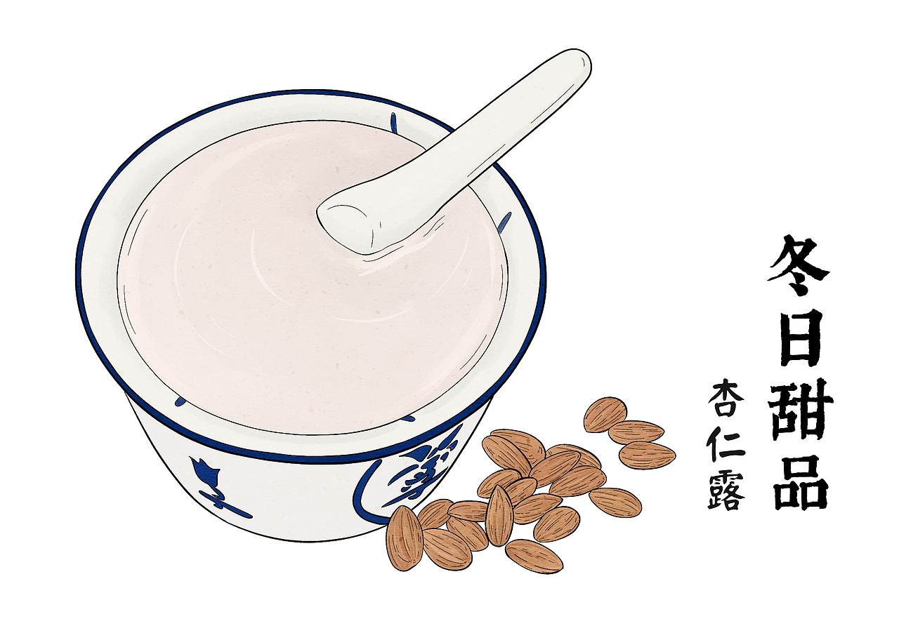 香港佳佳甜品手绘美食系列