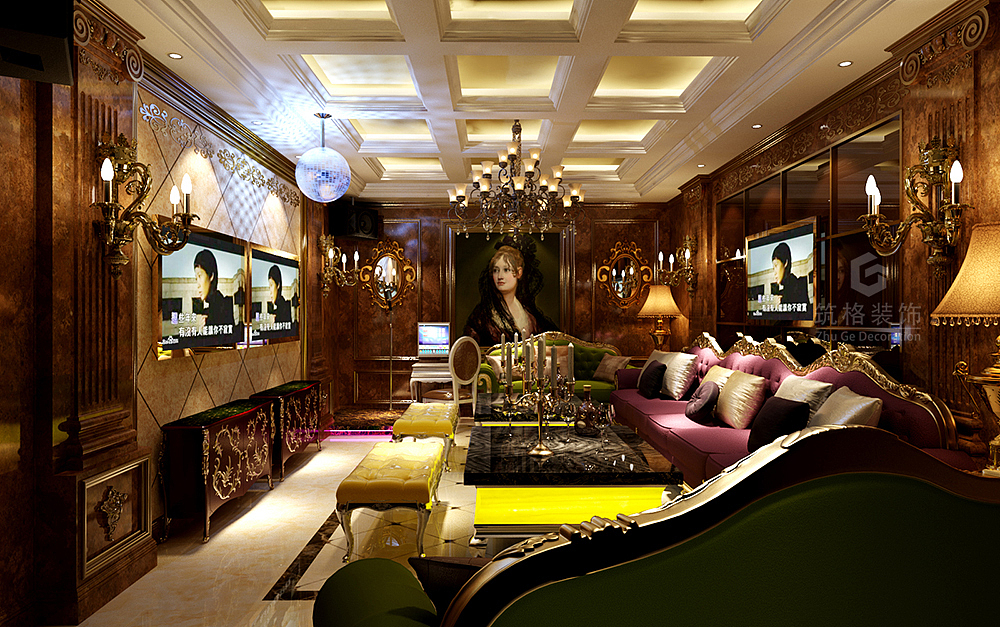 艾美KTV丨成都KTV装修设计