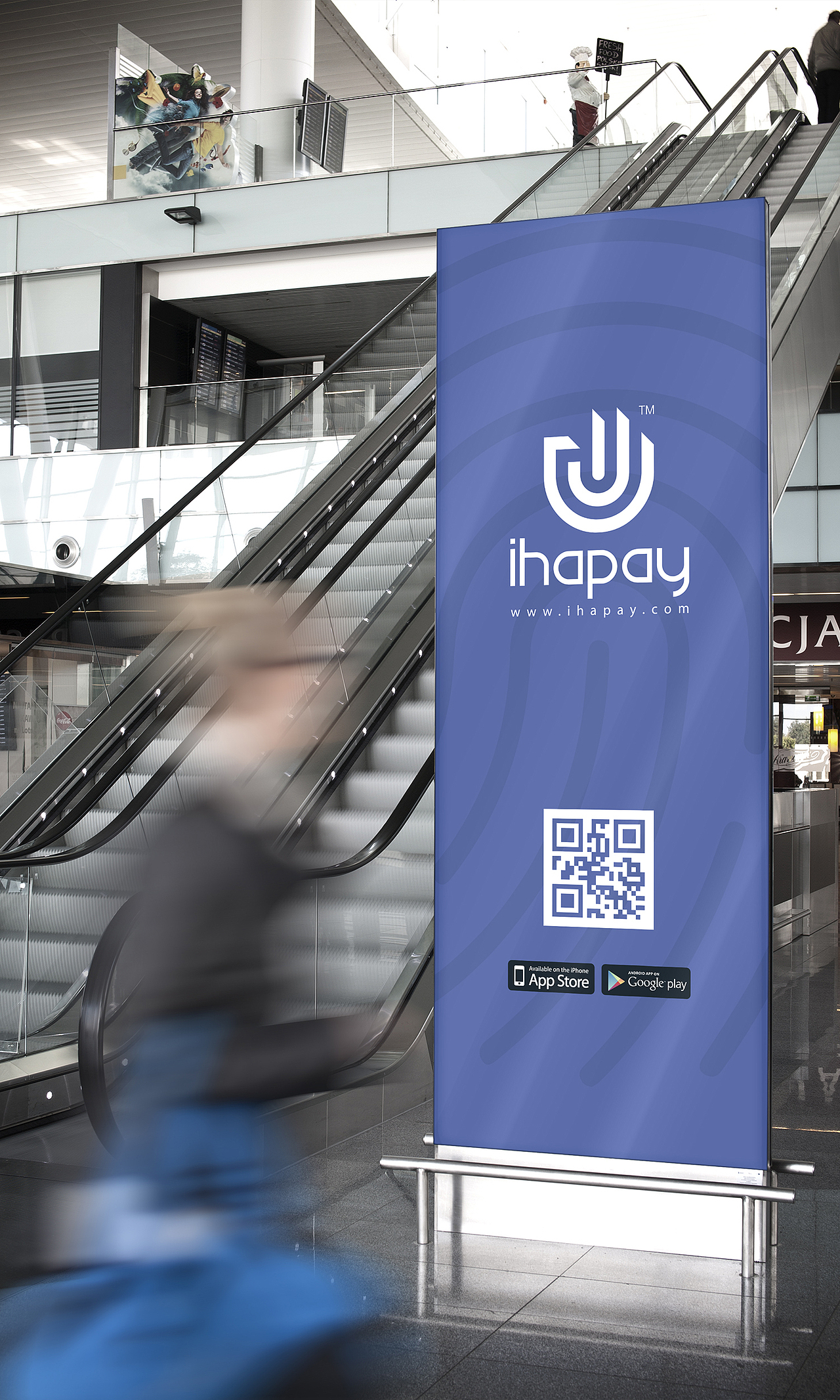 ihappy海贝金付app标志设计