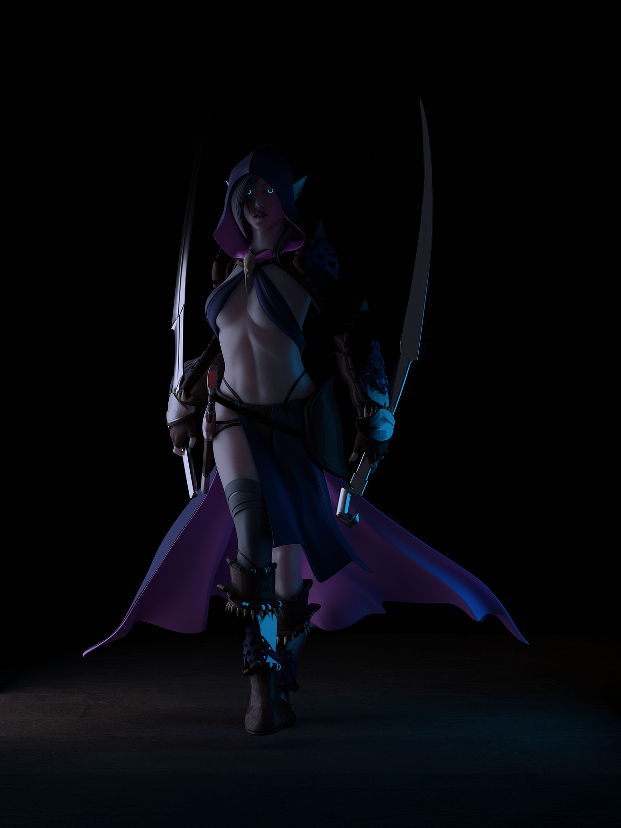 暗夜女精灵盗贼