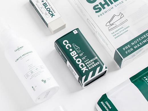 CIRCLECLEAN 球鞋清洁洗护系列包装设计