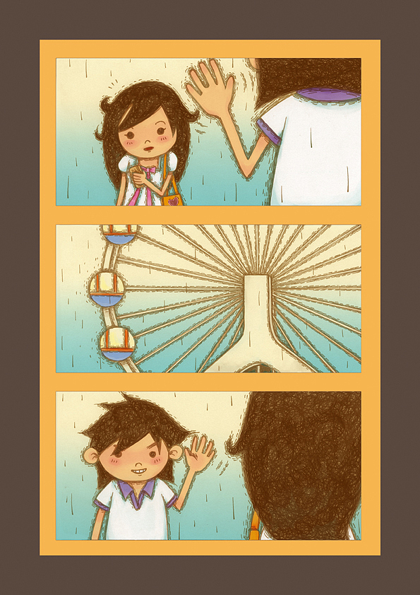 《无声雨 我爱你》（图ZNDc2NzY5Mg==） - 商业插画 - 站酷设计师哈哈小子原创素材 - 站酷ZCOOL