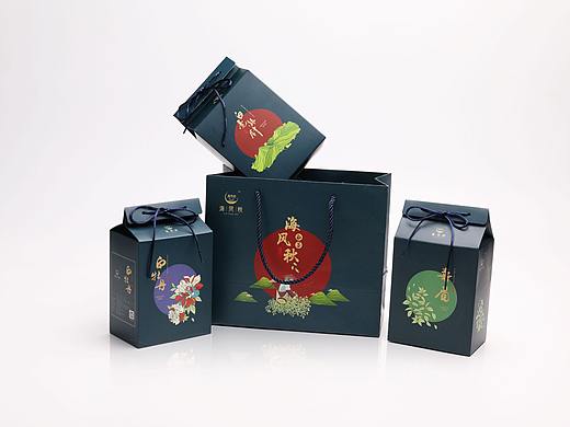 海风秋茶叶包装设计