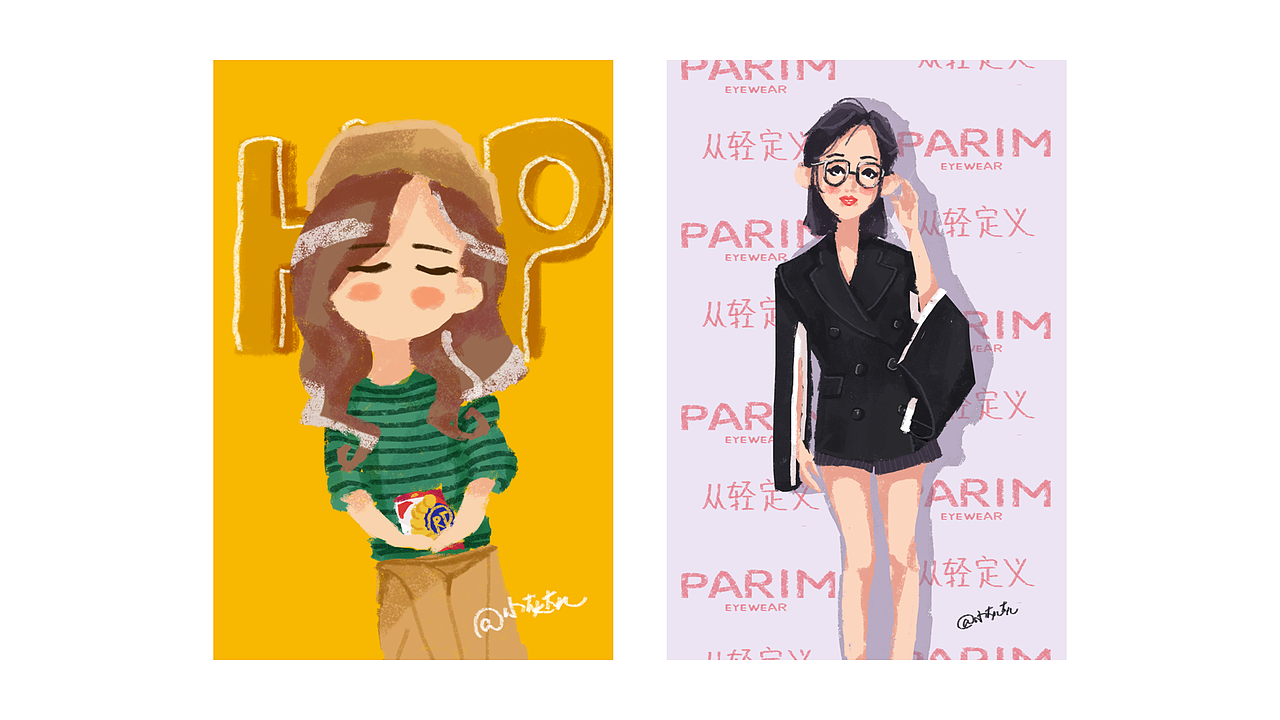 2018人物涂鸦插画作品集（图ZMTQzNjYyNjky） - 艺术插画 - 站酷设计师八两UI原创素材 - 站酷ZCOOL