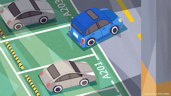 【咻动画】新城驾校 倒车篇(mg动画)