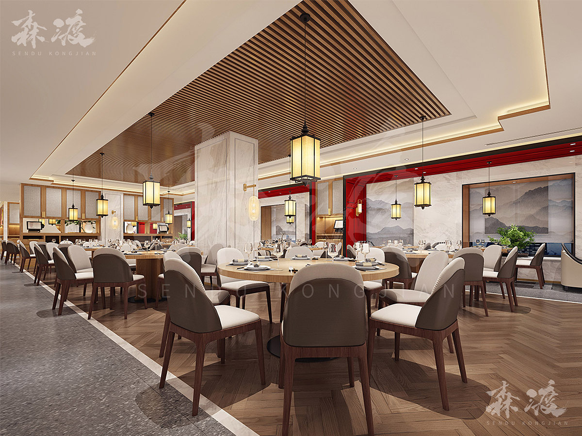 森渡空间设计 | 北国饭店汕头两英店.连锁餐饮设计