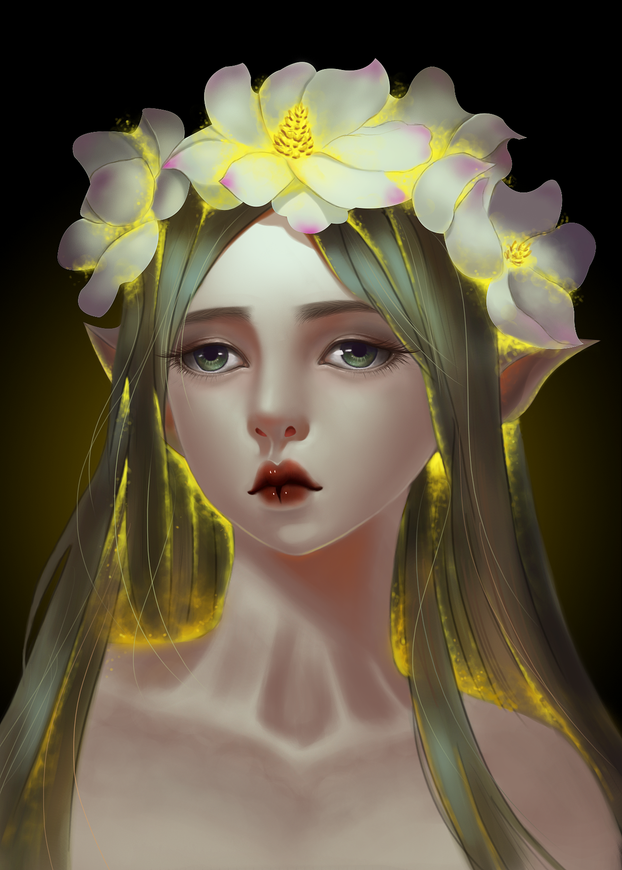 临摹人像画（图ZMTg4OTg1NTUy） - 艺术插画 - 站酷设计师小菜鸟ZH原创素材 - 站酷ZCOOL