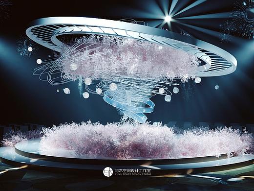 3d婚礼效果图 简约婚礼秀