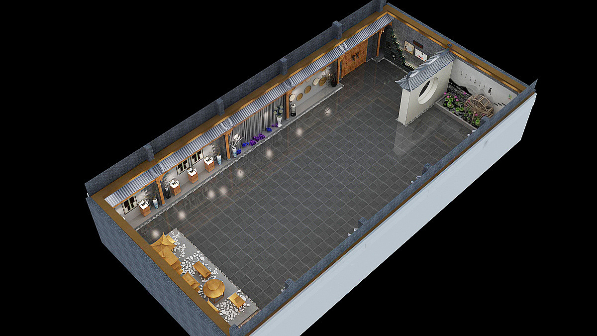 徽派文化展厅（图ZMjE4ODk2MDM2） - 其他三维 - 站酷设计师阿杰smac原创素材 - 站酷ZCOOL