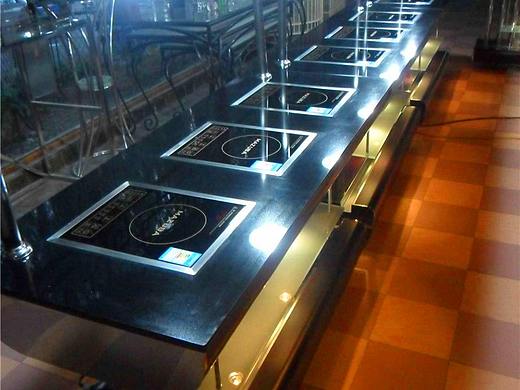 明档取餐台设备制作 自助餐台设备定制 移动取餐台制作
