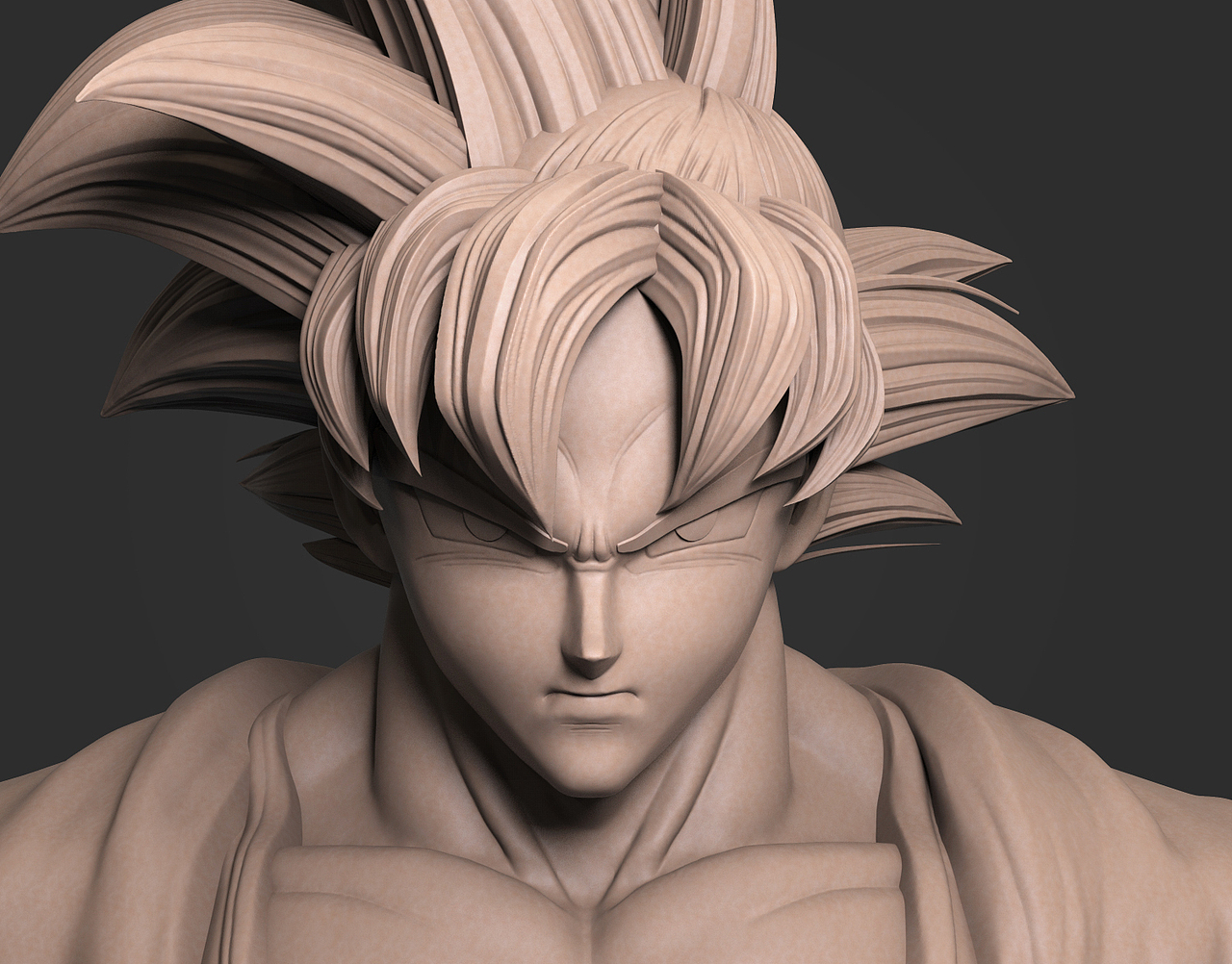 龍珠同人-孫悟空（圖ZMjAzODA0OTQ0） - 人物/生物 - 站酷設(shè)計(jì)師NengMao_LL原創(chuàng)素材 - 站酷ZCOOL