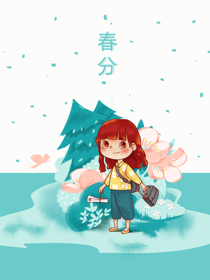 春（图ZNzI3OTQzMDg=） - 创作习作 - 站酷设计师helinghug原创素材 - 站酷ZCOOL
