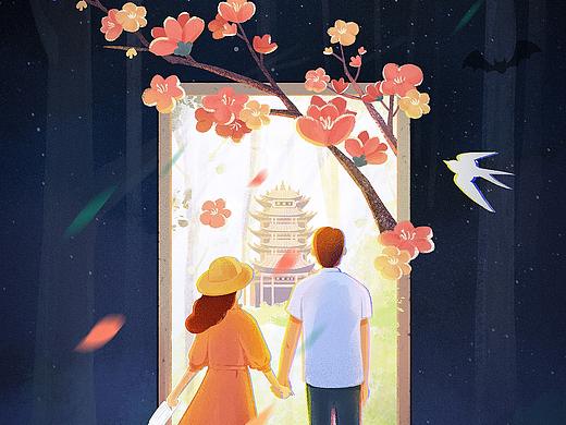 《如约而至》-抗疫海报
