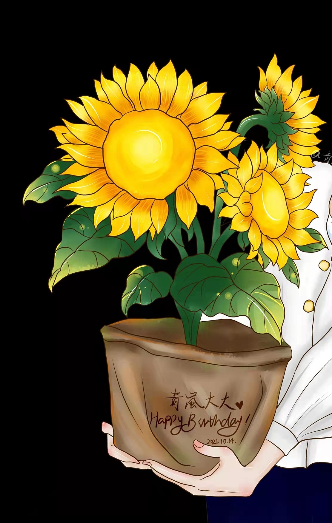 平行时空下我和奶糖自画像（图ZMjc0ODc5MDQw） - 创作习作 - 站酷设计师妙法玄音原创素材 - 站酷ZCOOL