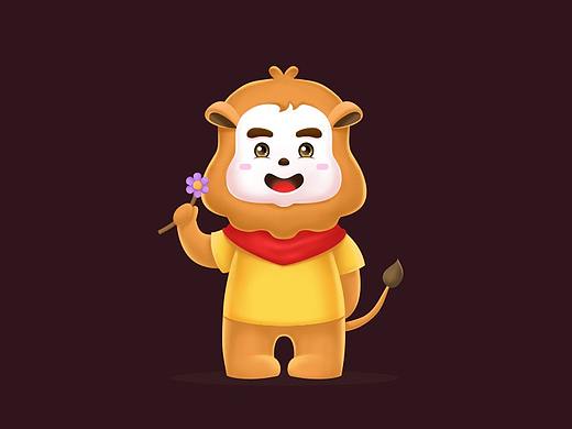 一只内八小狮子