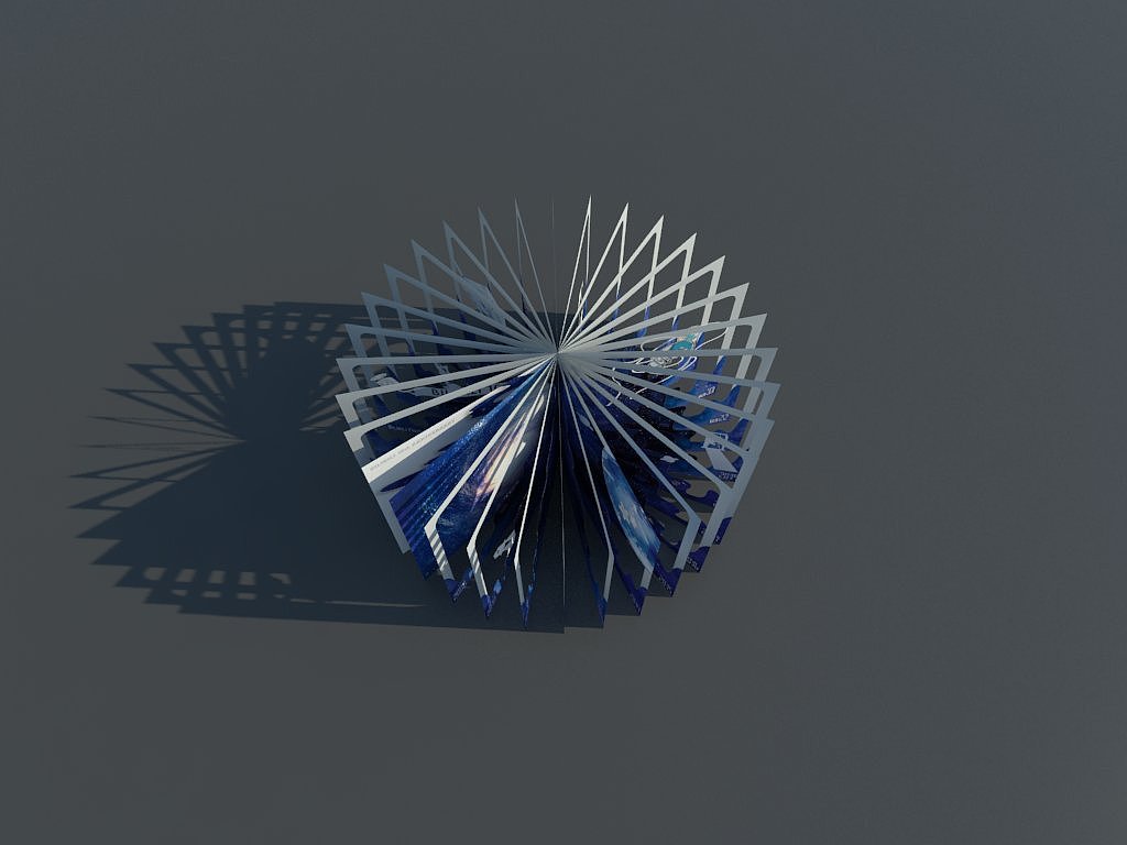 十周年百人本立体书建模